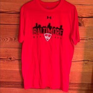 Under Armour Scarlet Baltimore Tee